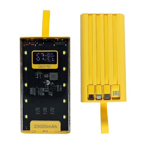 Transparent 20,000mAh Power Bank