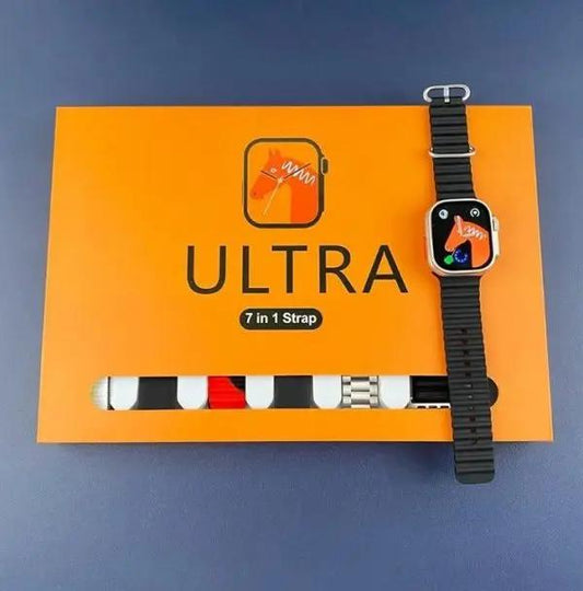 7 IN 1 ULTRA SMART WATCH - Stainless Steel