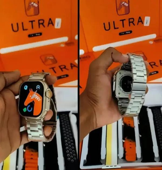 7 IN 1 ULTRA SMART WATCH - Stainless Steel